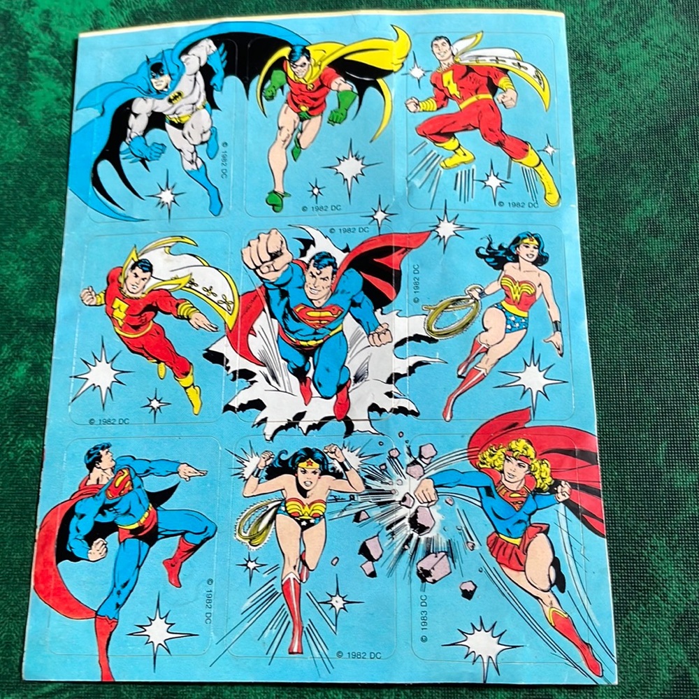 Vintage stickers